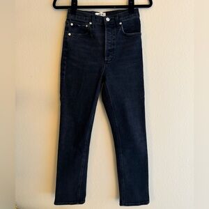 Agolde Riley Black Jeans